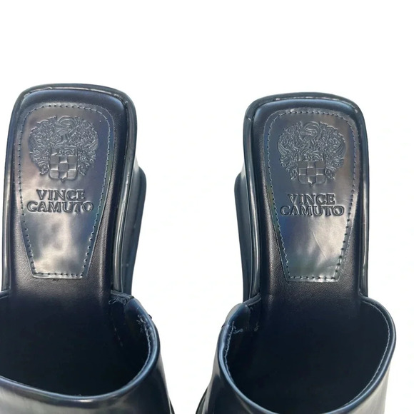 Vince Camuto Falivda Platform Slide in Gun Metal. Sz: 7.5 - Picture 3 of 8